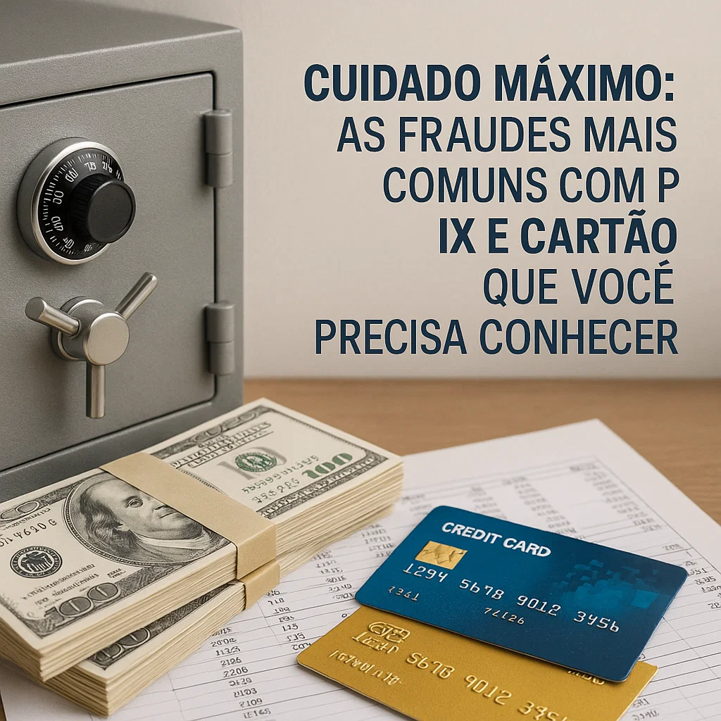Cuidado Máximo: As Fraudes Mais Comuns com PIX e Cartão que Você Precisa Conhecer